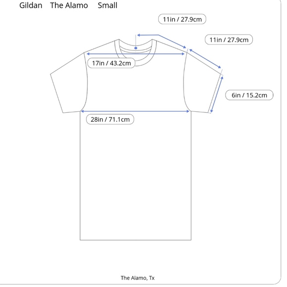 The Alamo Raised Print Spell Out Gray Crew Neck Sm - Picture 2 of 8